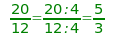 Simplificación de fracciones