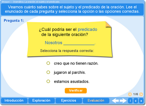 Evaluación