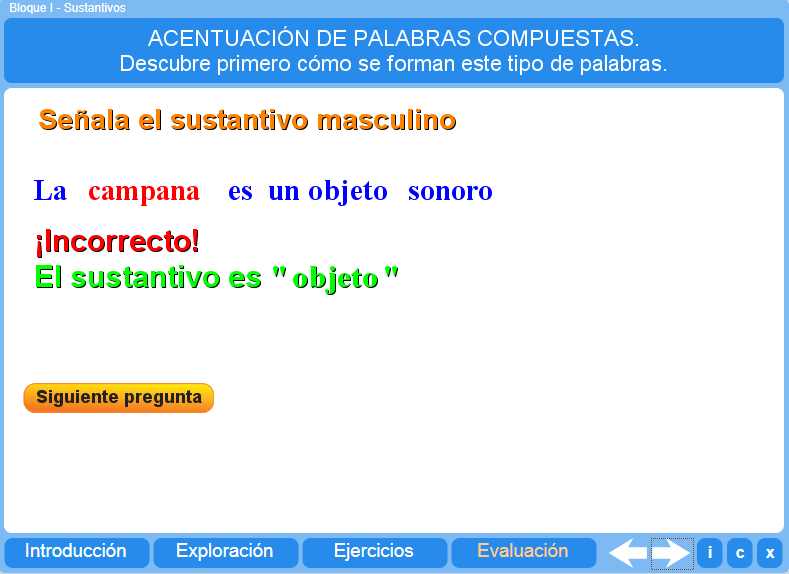 Evaluación