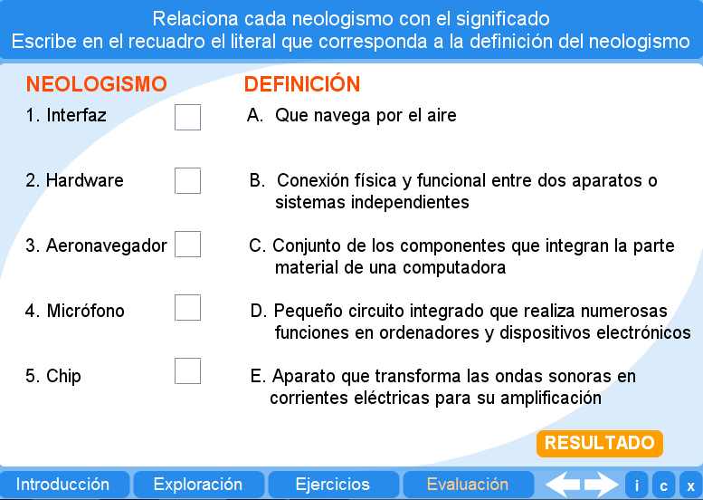 Evaluación