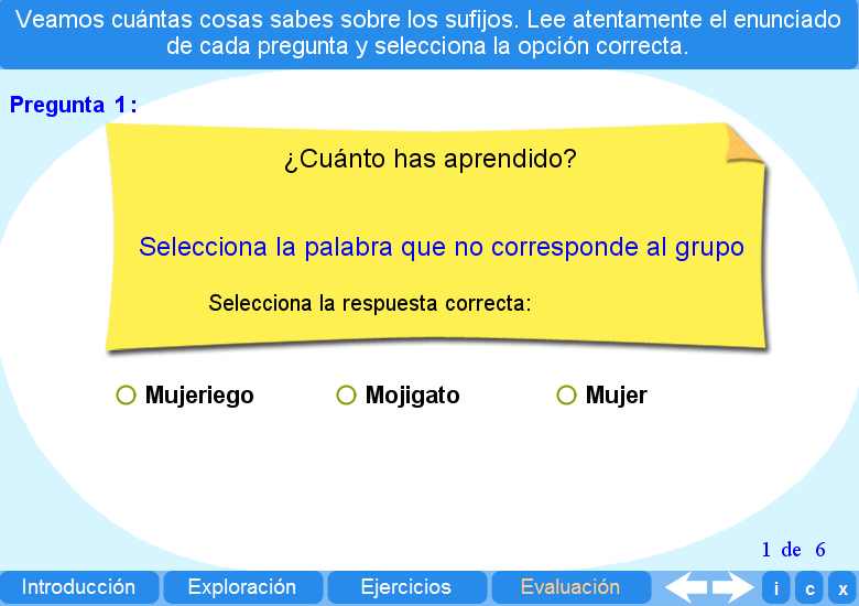 Evaluación