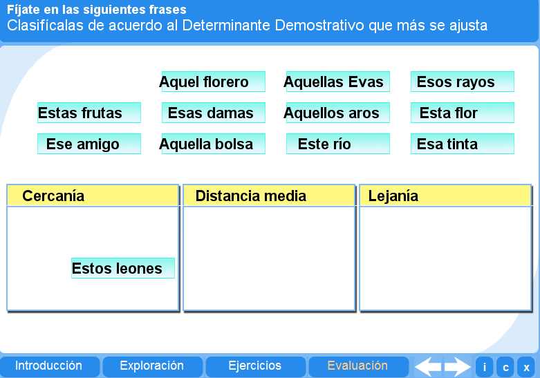 Evaluación