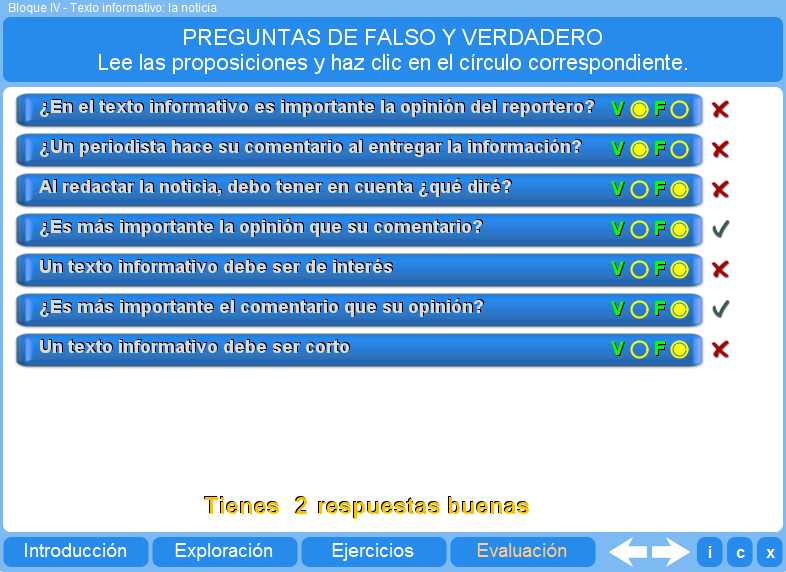 Evaluación