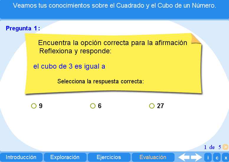 Evaluación
