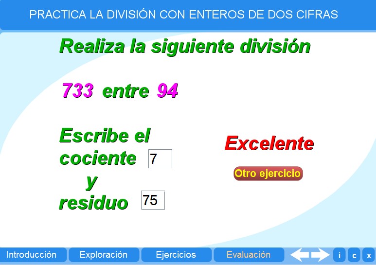 Evaluación