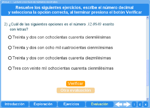 Evaluación