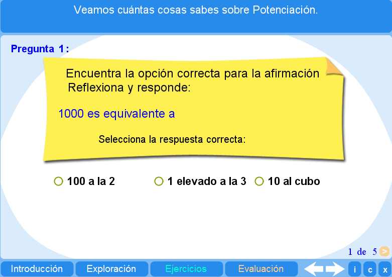 Evaluación