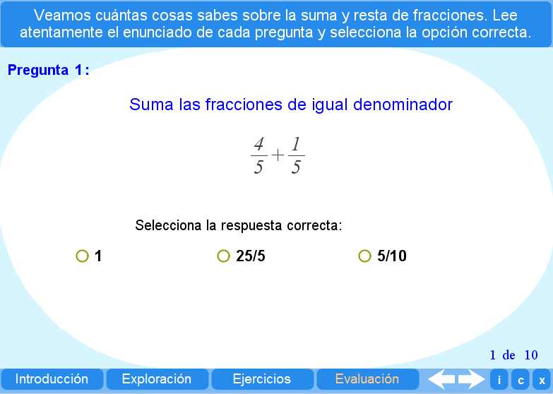 Evaluación