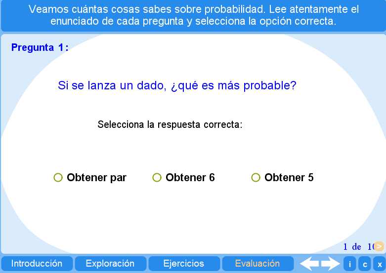 Evaluación