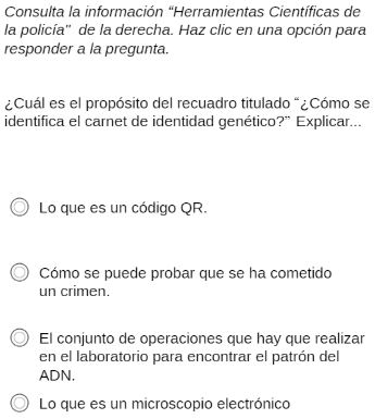 Pregunta segunda