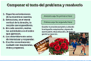 Componer el texto del problema y resolverlo