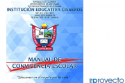 Manual de Convivencia Escolar - IE Cisneros