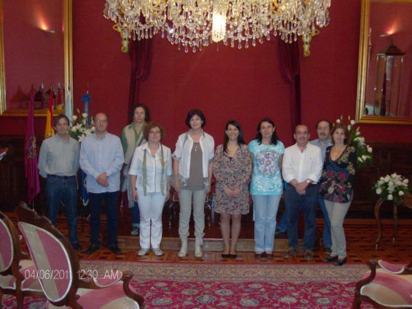 Reunión en el Ayuntamiento de Santiago