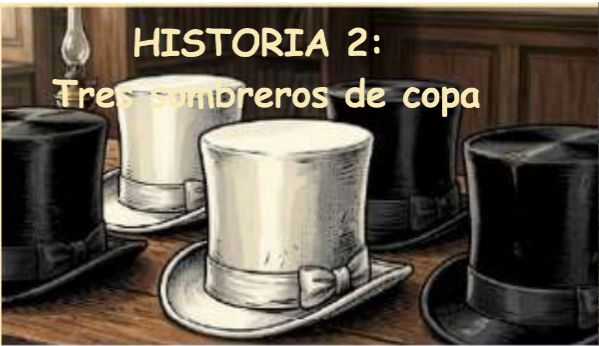 Tres sombreros de copa