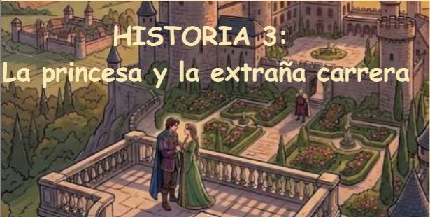 La princesa y la extraña carrera