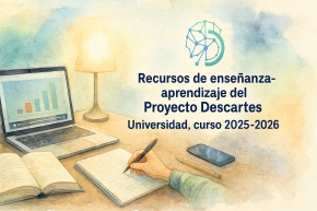 Universidad, curso 2025-2026. Recursos de enseñanza-aprendizaje del Proyecto Descartes