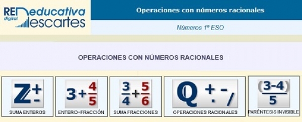 Operaciones con números racionales