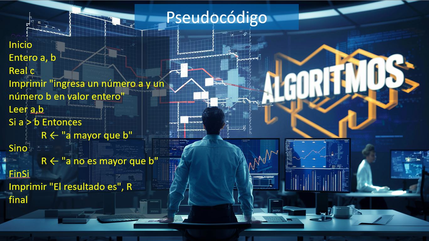 Diagrama de flujo simple mostrando los tres constructos básicos de programación estructurada: secuencia, selección e iteración