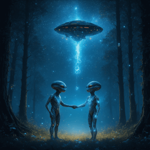 Murciélagos volando en picado por el cielo brumoso con una misteriosa bruja sobre la luna llena