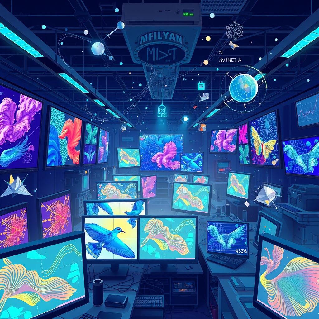 Imagen de Exploración de Estilos Visuales Generativos