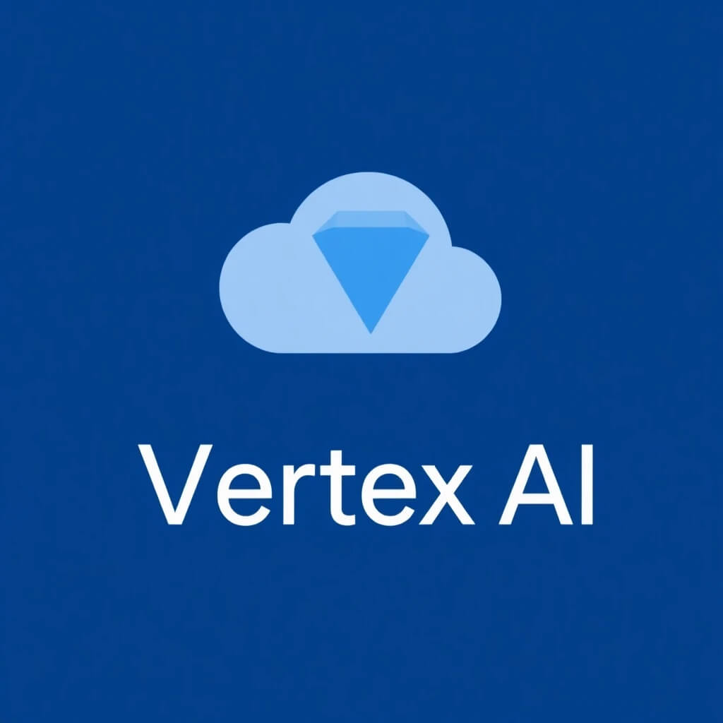 El logotipo de Google Cloud Vertex AI junto a una representación de Gemma, simbolizando la integración entre las dos plataformas.