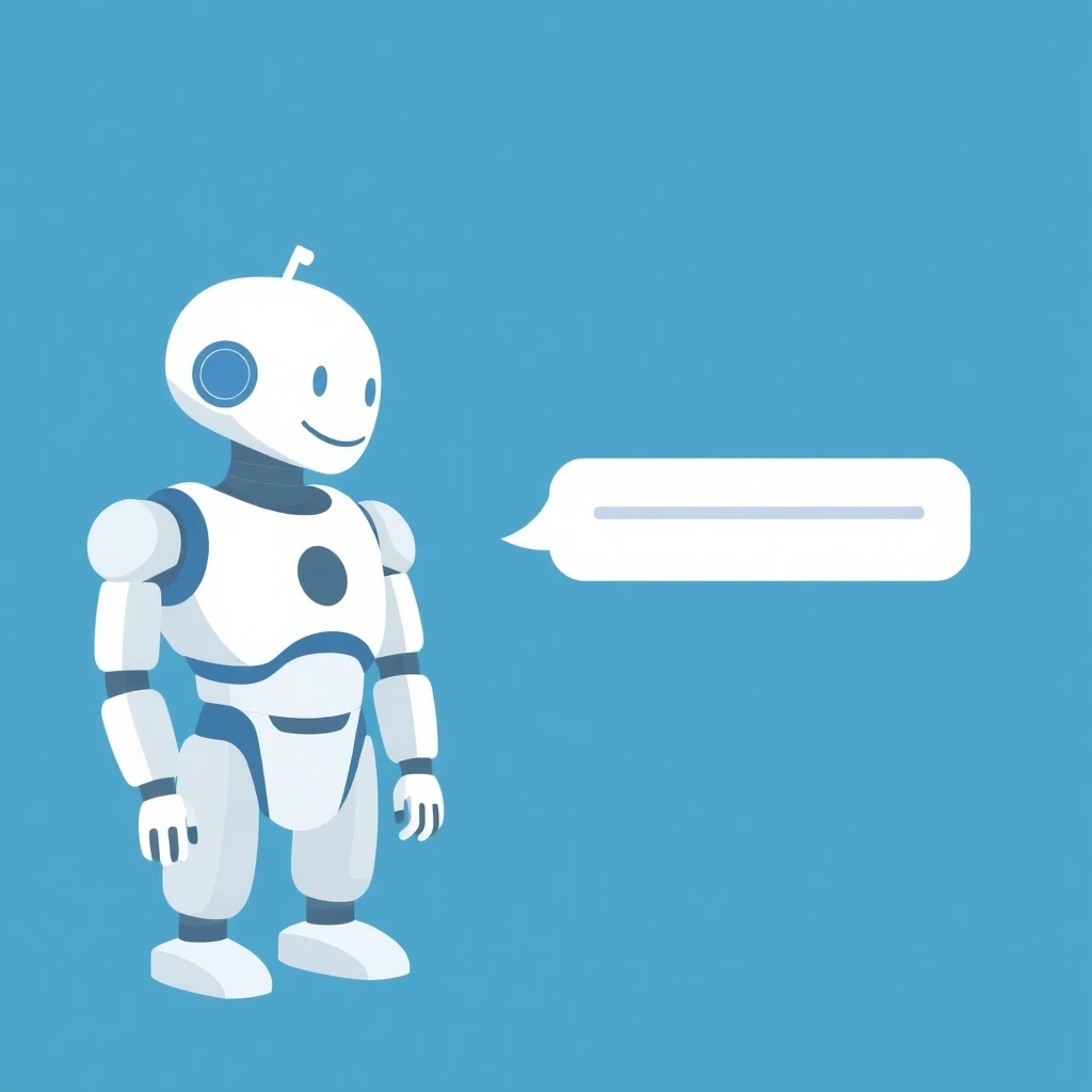 Una interfaz de chat con un chatbot respondiendo a una consulta de un usuario.