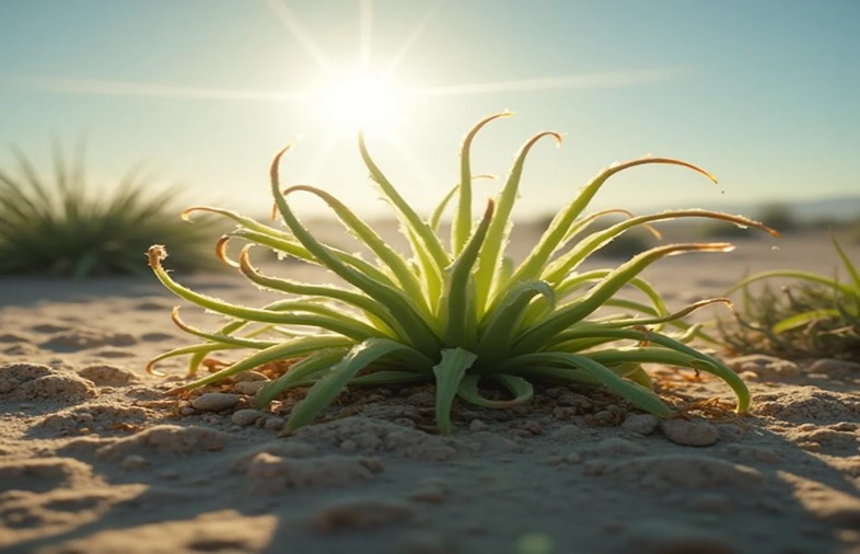 Clavel del aire (tillandsia)