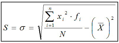 Fórmula para el cálculo directo. Más simple