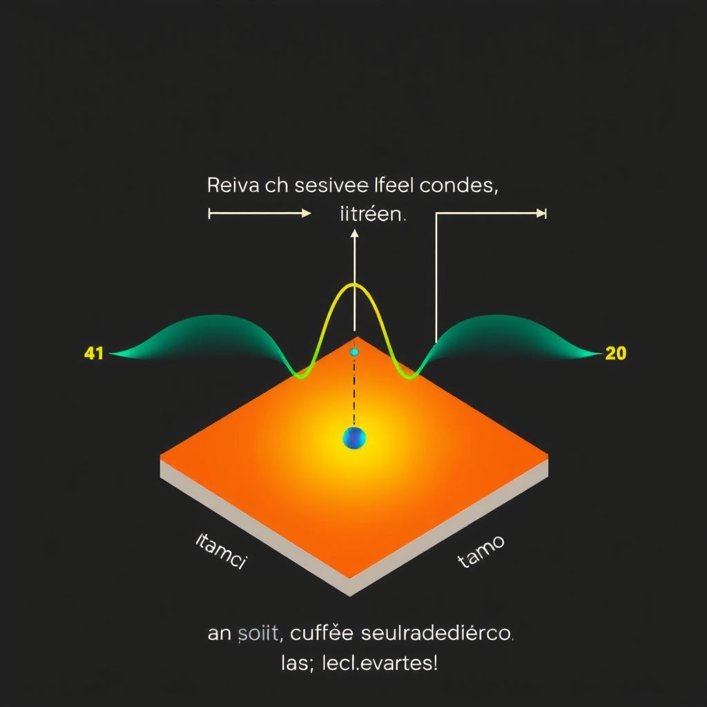 Un diagrama que muestra las oscilaciones de Rabi entre dos niveles de energía en un punto cuántico semiconductor.