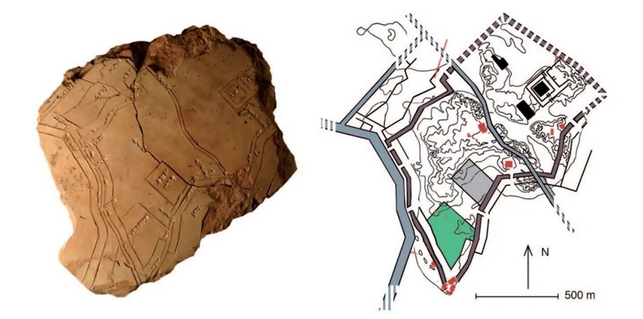 Haz clic para ver en pantalla completa Mapa de arcilla de Nippur
