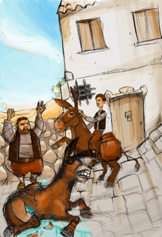 Pelea de aguadores