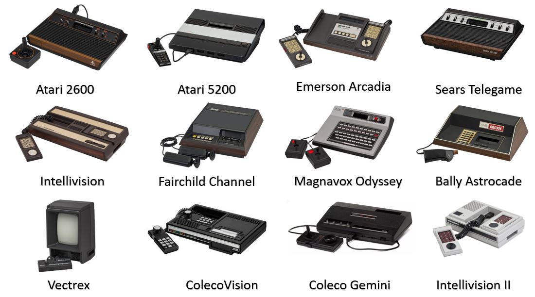 Los últimos modelos de Atari 2600 VCS Sistema Informático de vídeo