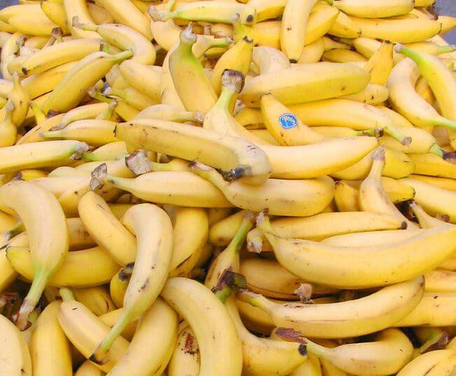 Bananas de Canarias (España). 