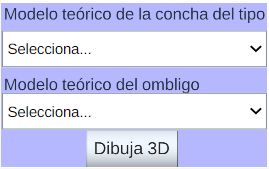 Modelo 3D de la concha y callo umbilical