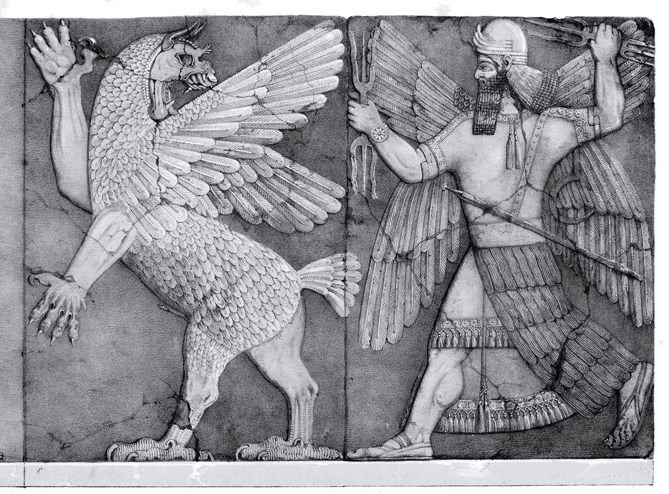 Aves rapaces en mitologías antiguas