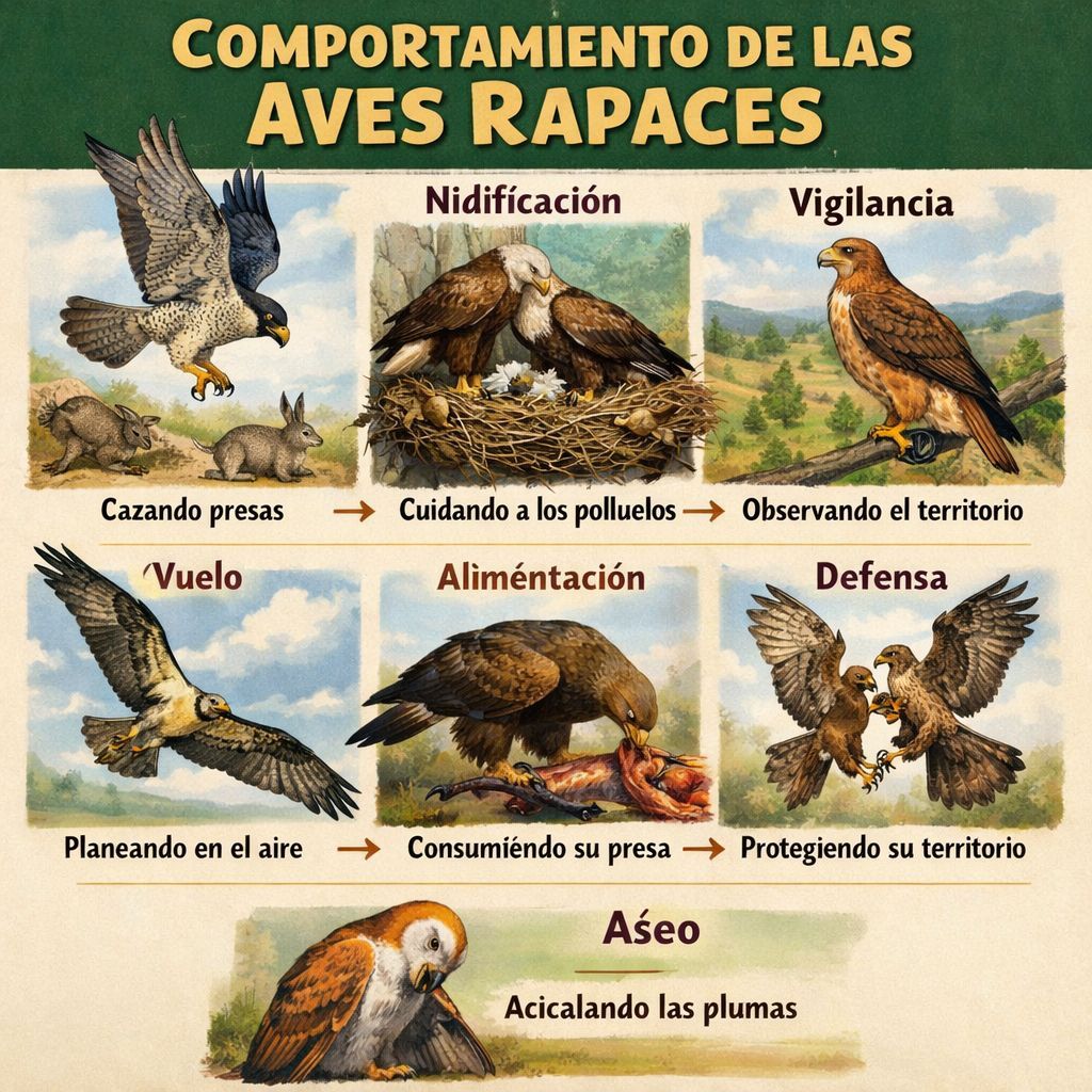 Ecología y comportamiento de las aves rapaces
