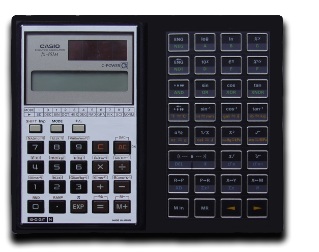 Casio fx-451 calculator image