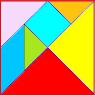 tangram de colores