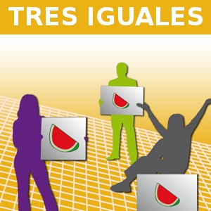 TRES IGUALES