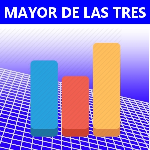 MAYOR DE LAS TRES