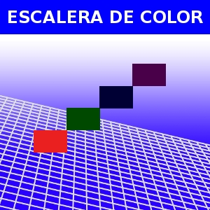 ESCALERA DE COLOR
