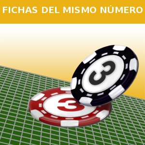 FICHAS DEL MISMO NÚMERO
