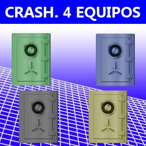CRASH. 4 EQUIPOS