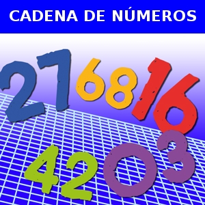 CADENA DE NÚMEROS