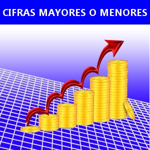CIFRAS MAYORES O MENORES