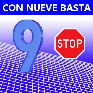 CON NUEVE BASTA
