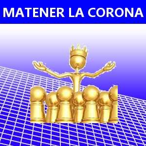 MANTENER LA CORONA