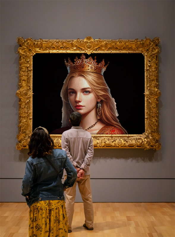 Dibujo de la reina